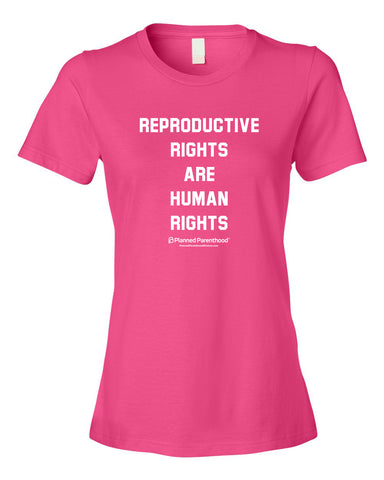 Repro Rights Pink Ladies T